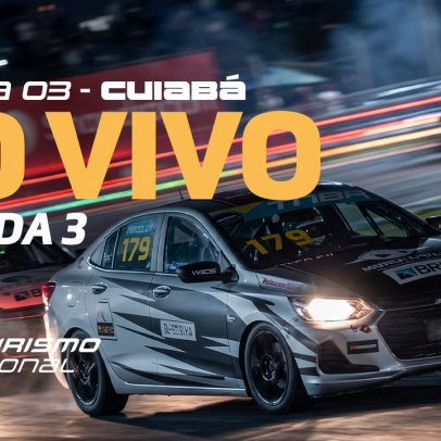 Stock Car: transmissão ao vivo da corrida 3 do Turismo Nacional em Cuiabá