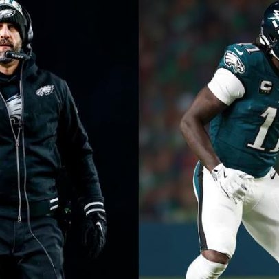 Sirianni elogia parceria com A.J. Brown e anima grupo de WR