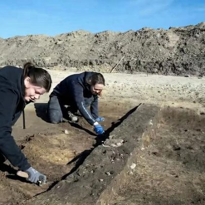 Dinamarca anuncia descoberta de 82 cabanas vikings milenares