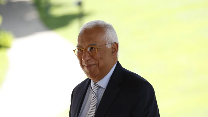 O presidente do Conselho Europeu, António Costa, na cúpula dos líderes do G7, na cidade francesa de Évian-les-Bains (Foto: YOAN VALAT/EFE/EPA)