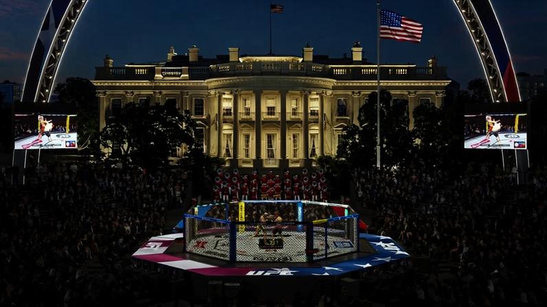 UFC Casa Branca terá a 'garra' em cima do octógono (Foto: Reprodução/UFC)