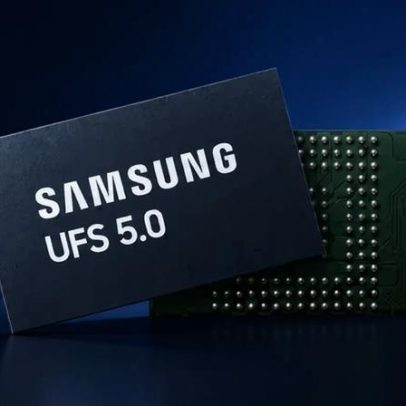 Samsung lança memórias UFS 5.0 com o dobro de velocidade para smartphones
