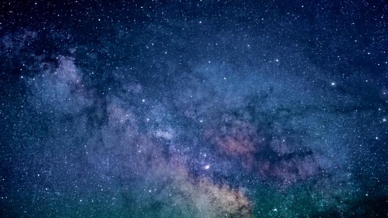 Imagem colorida que representa o universo - Metrópoles