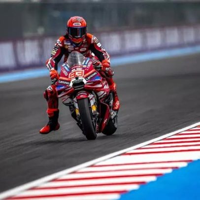 Marc Márquez lidera TL2 no GP da Hungria; Moreira é 15º
