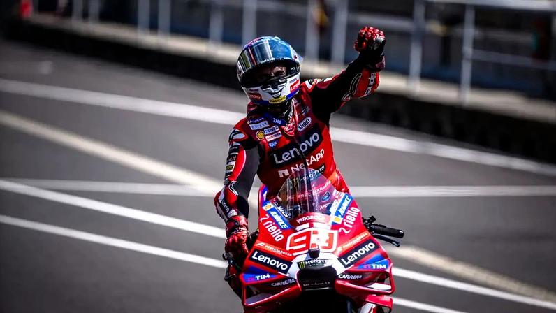Marc Márquez na corrida