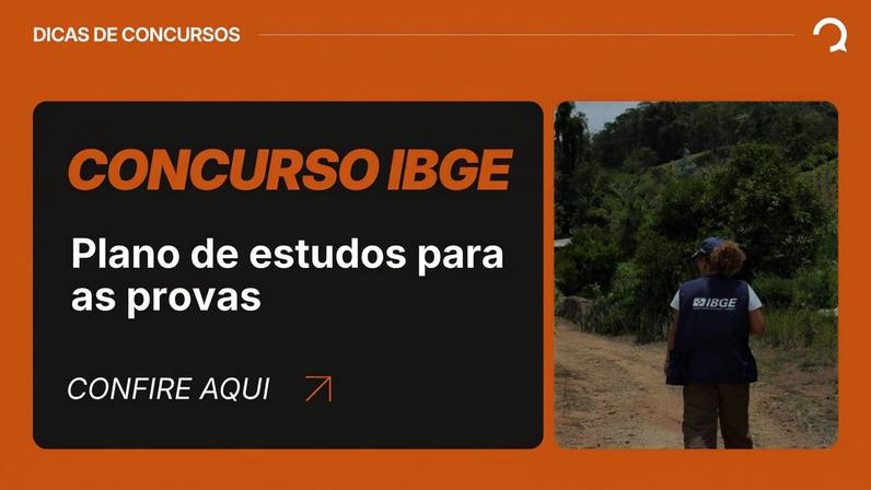Concurso IBGE com 8 mil vagas temporárias terá provas em setembro (Foto: Magno Lopes/IBGE)