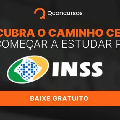 Guia gratuito para iniciantes ensina como estudar para concurso INSS