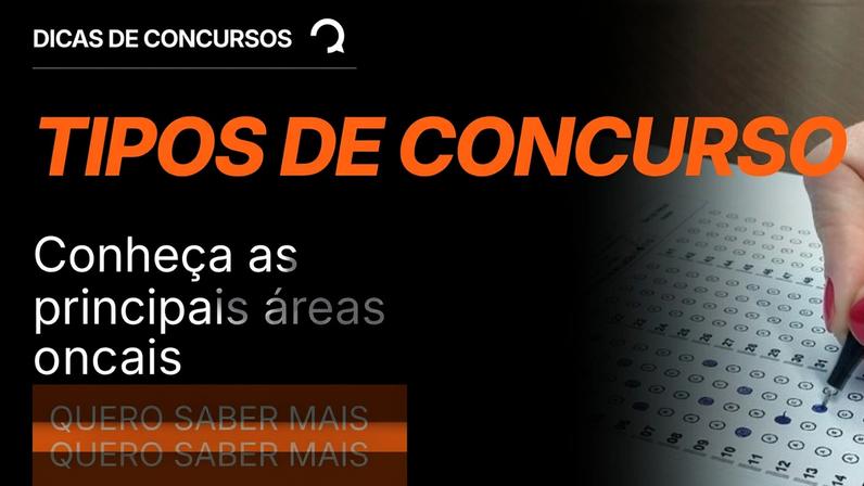 Tipos de concurso público: conheça as principais carreiras