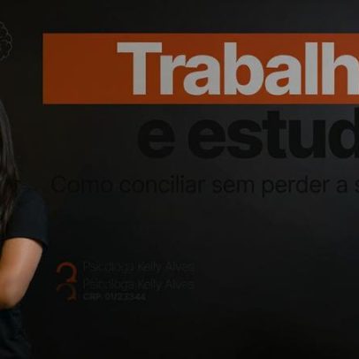 Equilibrar trabalho e estudo sem prejudicar a saúde mental