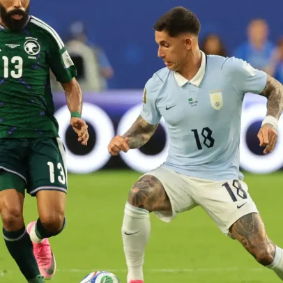 Uruguai empata com Arábia Saudita na estreia do Grupo H da Copa