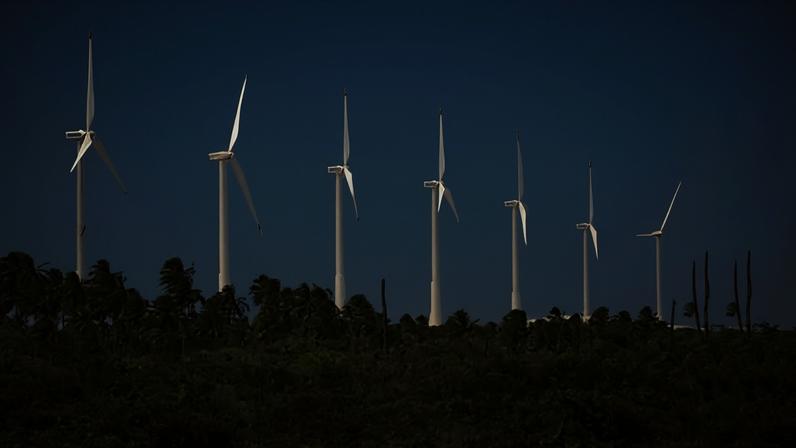 Usina de Energia Eólica (UEE) em Icaraí, no Ceará (CE)