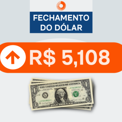 Dólar sobe para R$5,108 e Ibovespa recua para 168.085,06