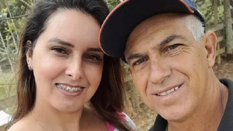 Vanuza Spala de Almeida, de 41 anos e o marido e ex-vice-prefeito de Ibitirama, Celio Martins Morales, de 56 anos. — Foto: Reprodução/Redes sociais