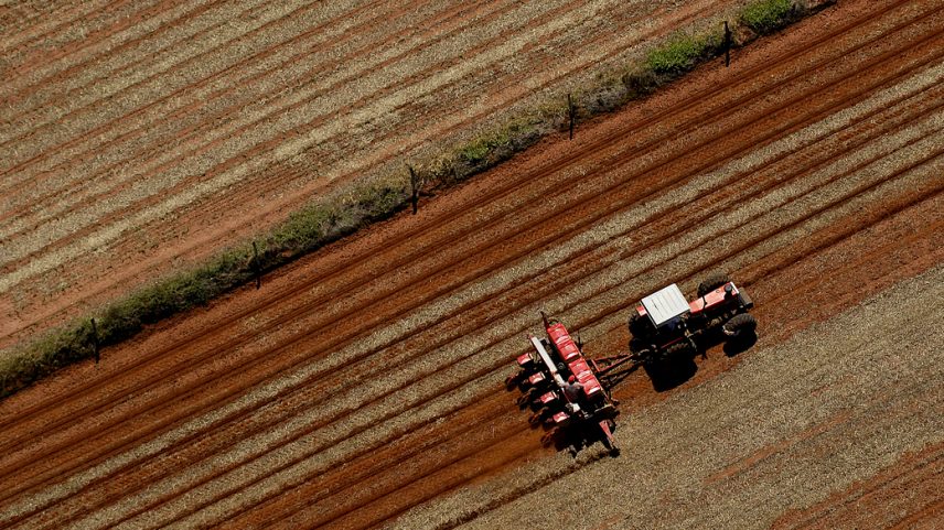 A desaceleração significativa em relação a abril pode ser atribuída à agropecuária (Reinaldo Canato/VEJA)