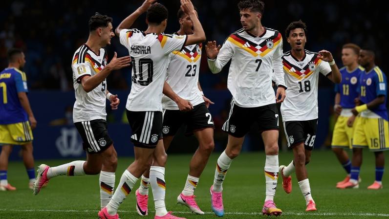 Alemanha atropelou Curaçao na estreia na Copa do Mundo, vencendo por 7 x 1 (Foto: Lars Baron/Getty Images via AFP)