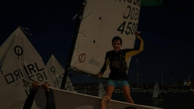 Vela: Manuel Bragança, de 14 anos, conquistou o Mundial de Optimist
