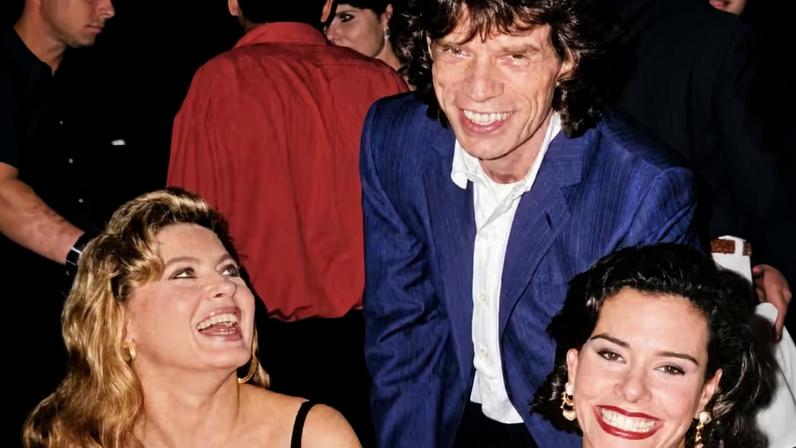Vera Fischer e Mick Jagger — Foto: reprodução/instagram
