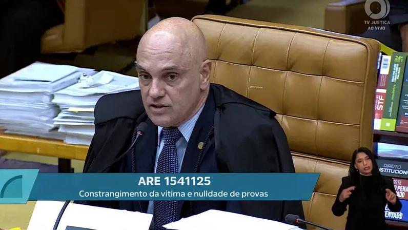 Moraes: constrangimento à família de advogado no caso Mariana Ferrer no STF