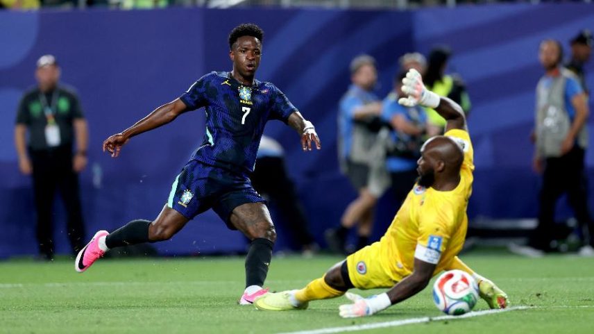 Vini Jr deslocou o goleiro e marcou durante Brasil x Haiti no segundo duelo do Grupo C da Copa do Mundo