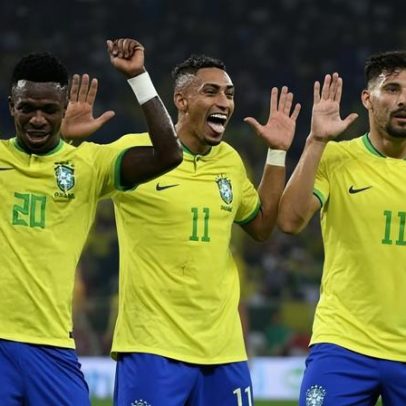 TV americana inclui Raphinha e Vini Jr. entre os 25 melhores da Copa