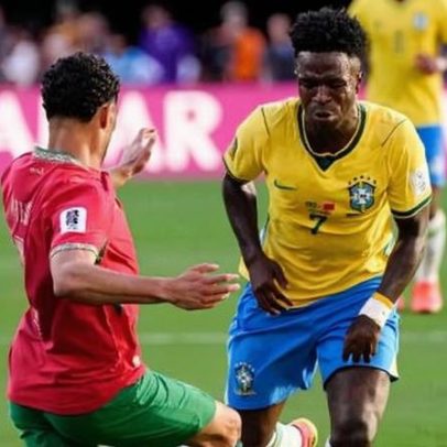 Marrocos é o primeiro desde 2006 a finalizar mais que o Brasil na Copa