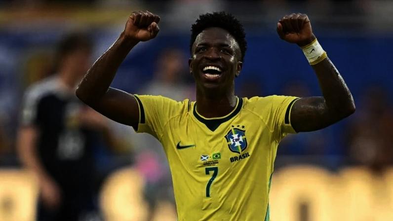 Vinicius Junior: artilheiro do Brasil na Copa do Mundo 2026