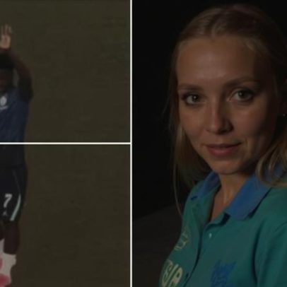 Virginia reage à acenada e ao gol de Vini Jr. na Copa do Mundo
