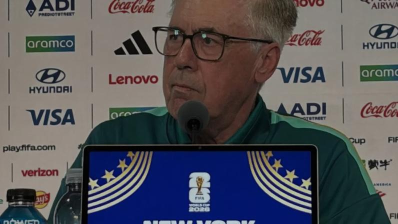 Carlo Ancelotti falou sobre medo antes da estreia do Brasil