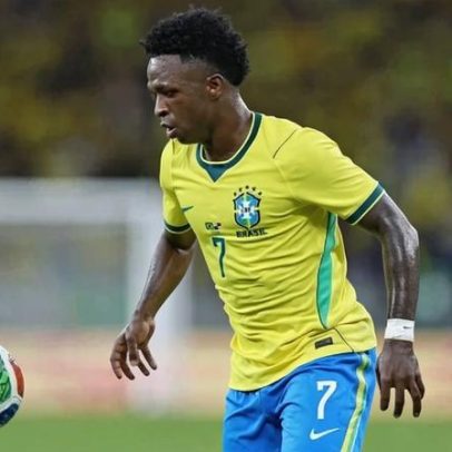 Brasil x Japão: Vini Jr sofre lesão e sai de maca; confira odds