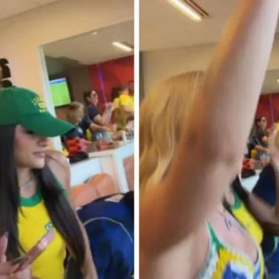 Virginia Fonseca comemora gol de Vini Jr. na Copa