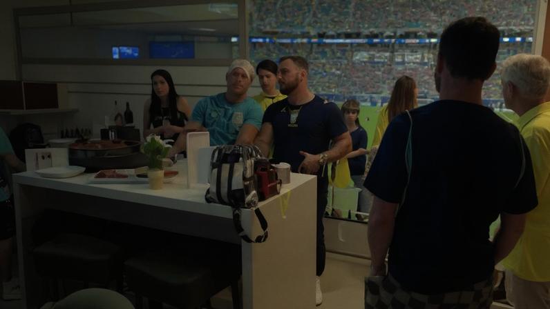 Veja o camarote de onde Virginia assistiu ao jogo