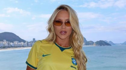 Influenciadora esteve presente no Maracanã para amistoso entre Brasil e Panamá