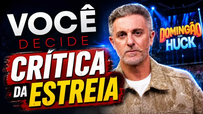 Você Decide estreia no Domingão com Huck e prova que a participação do público ainda pode funcionar na TV aberta