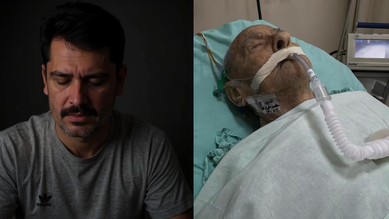 Vovô Anésio sofre parada cardiorrespiratória e é intubado na UTI
