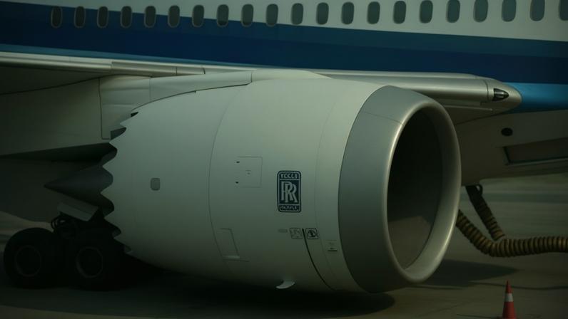 Motor de avião da Rolls-Royce