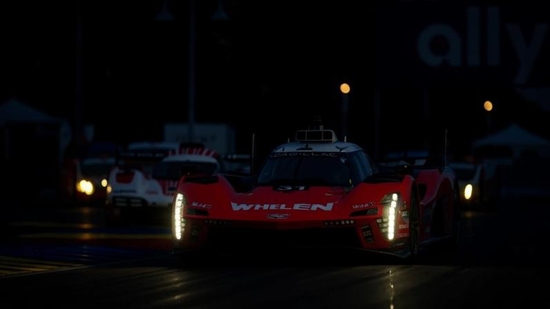 Cadillac #31 de Jack Aitken, Earl Bamber e Frederik Vesti durante as 6 Horas de Watkins Glen
