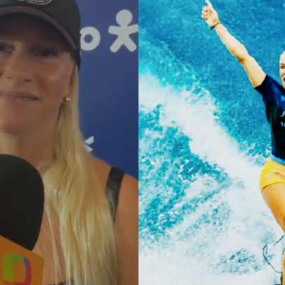 Tatiana Weston-Webb retorna ao surfe no Vivo Rio Pro após maternidade