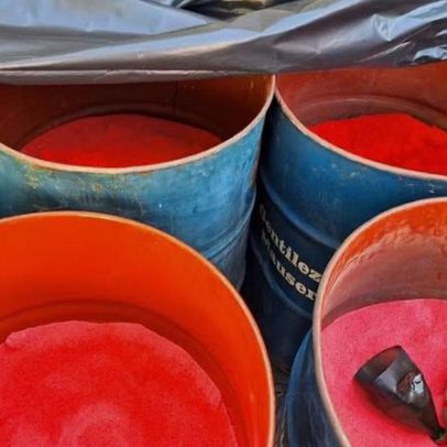 Dolomita em tapetes de Corpus Christi: 70 toneladas para Matão