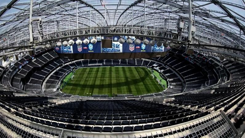 SoFi Stadium, em Los Angeles — Foto: Rafael Ribeiro/CBF