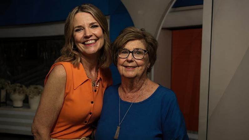 Savannah Guthrie e sua mãe, Nancy