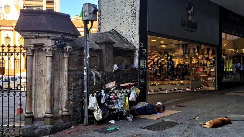 morador de rua Belo Horizonte
