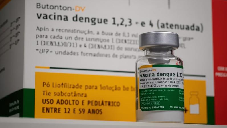 Vacina contra a dengue é ampliada em Bauru — Foto: Instituto Butantan/ Divulgação