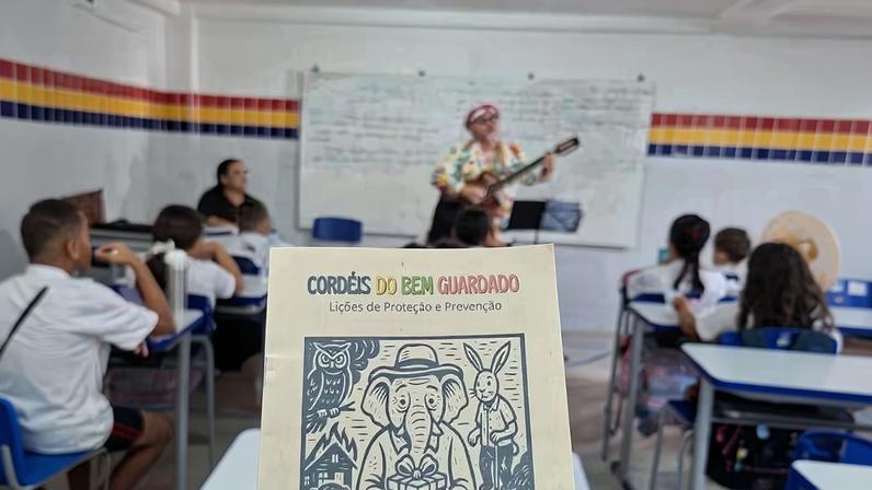 Projeto usa cordel para aproximar crianças do universo dos seguros