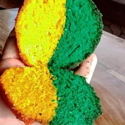 Empreendedora baiana lança acarajé verde e amarelo na Copa