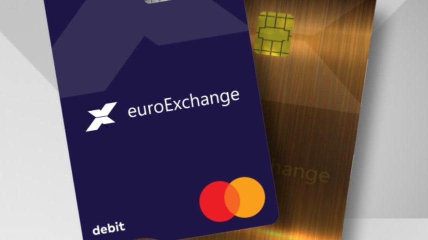 Cartões da empresa de pagamentos Euro Exchange, que sofreu intervenção do regulador britânico — Foto: Reprodução