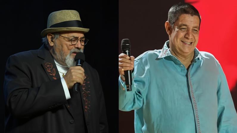 Jorge Aragão e Zeca Pagodinho — Foto: Divulgação
