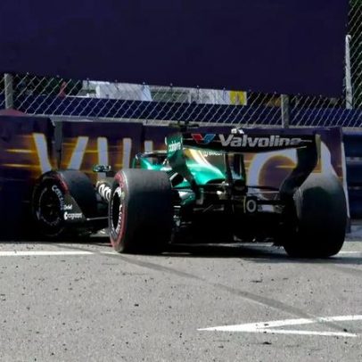 Stroll bate e provoca entrada do safety car no GP de Mônaco