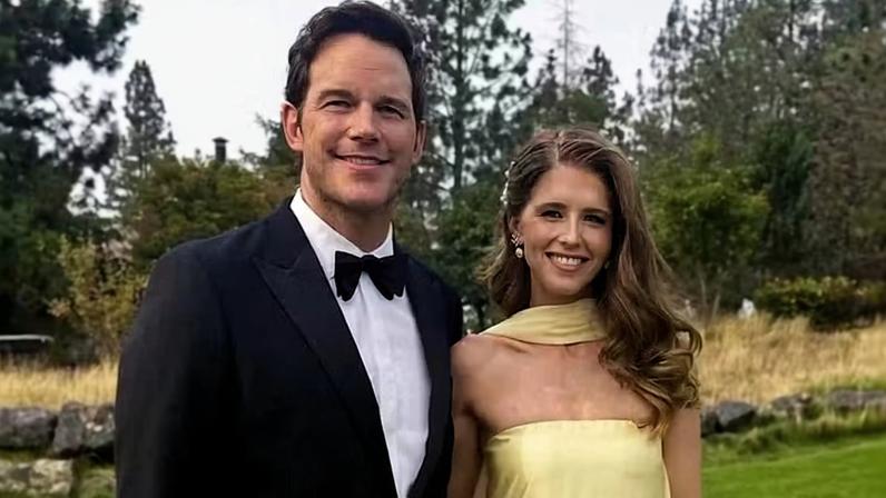 Chris Pratt e Katherine Schwarzenegger — Foto: Reprodução/Instagram