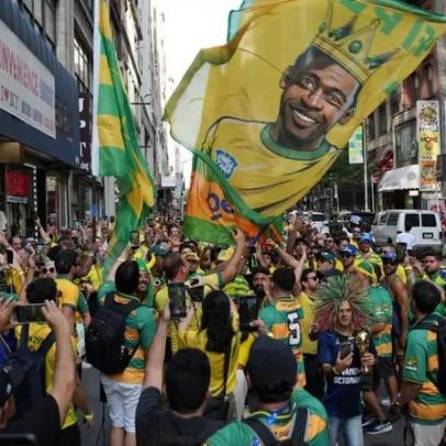 Horda brasileira encanta, desmentindo a fama de durão da polícia americana