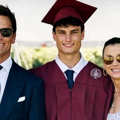 Tom Brady e Bridget Moynahan se reúnem para comemorar formatura do filho Jack